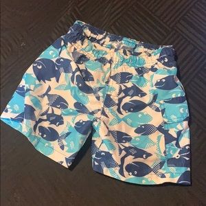 New/Never Worn Park Bench Kids/ Sharks Swim Trunks